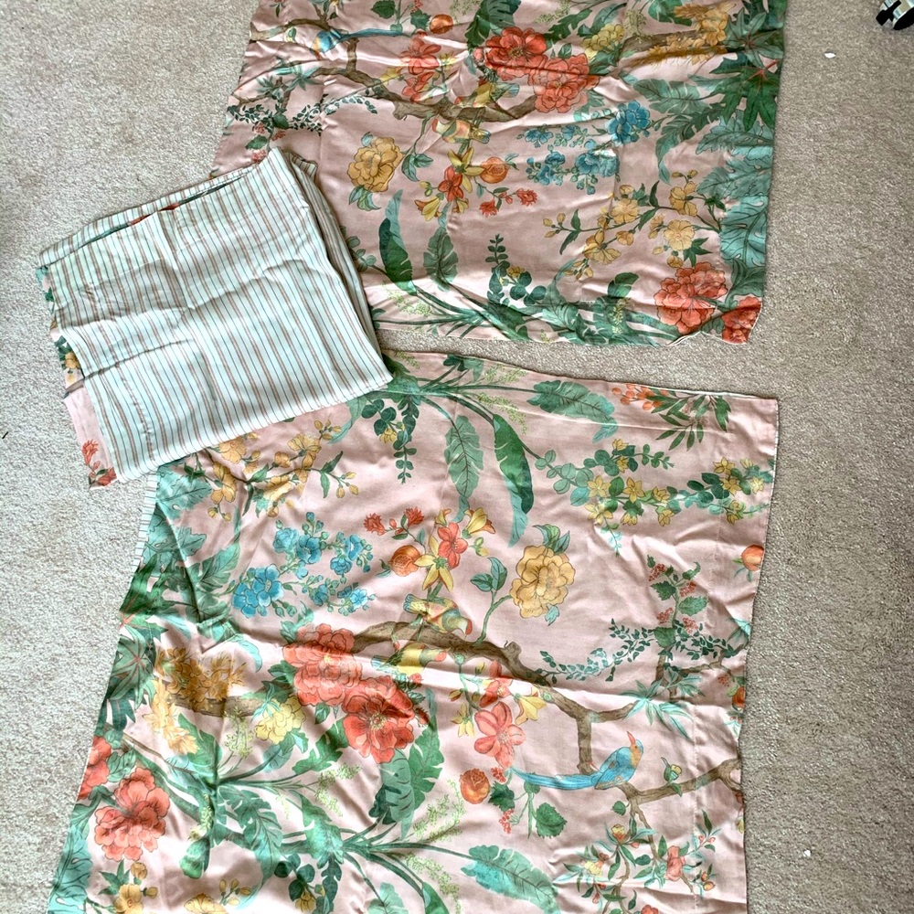 Pottery Barn Euro pillow covers